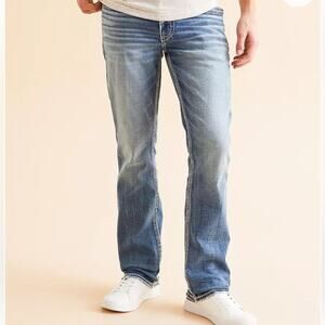 BKE Jake Straight Jeans Men’s 34x30 Medium Wash Denim